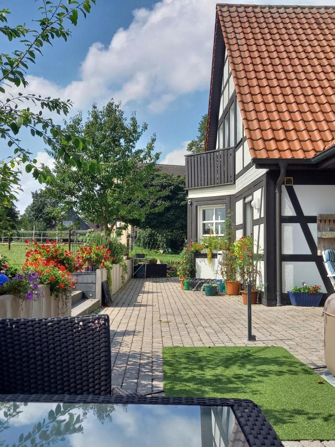 Landidylle Mit Garten, Whirlpool Und Klima Reken 外观 照片